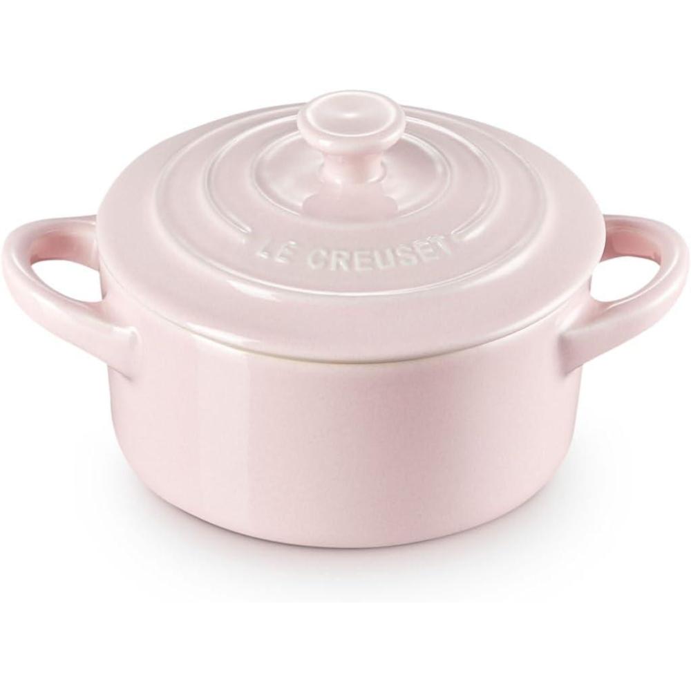imageLe Creuset Stoneware Mini Round Cocotte 8 oz CaribbeanShallot