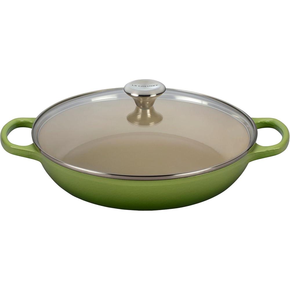 imageLe Creuset of America Enameled Cast Iron Buffet Casserole with Glass Lid 3 12 quart CherryPalm