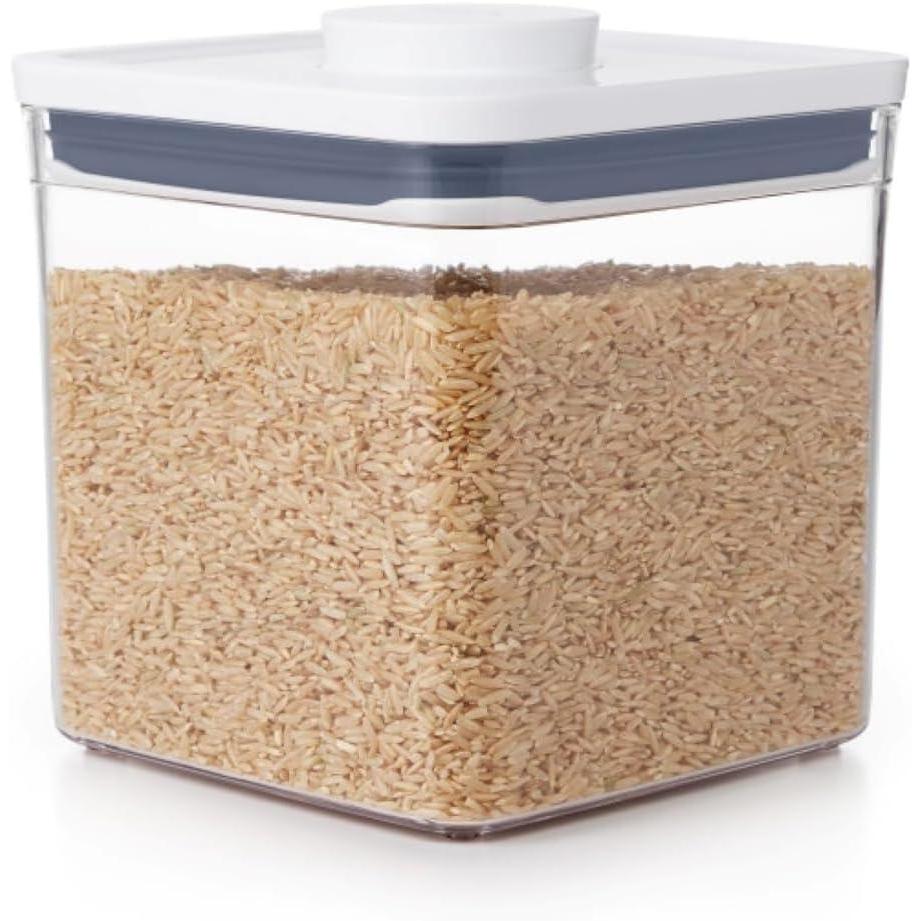 imageOXO Good Grips POP Container Airtight Food Storage Big Square Tall 60 Qt Ideal for bulk snacks and cereal28 Qt Square Sugar