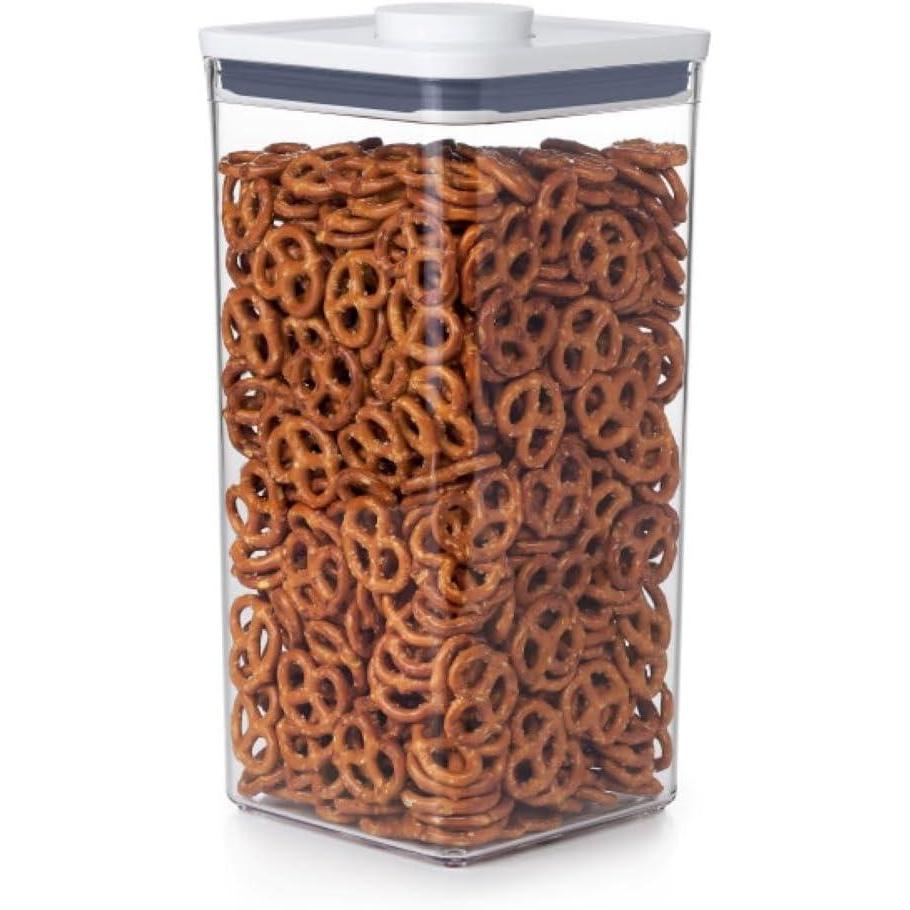 imageOXO Good Grips POP Container  Airtight Food Storage  Big Square Tall 60 Qt Ideal for bulk snacks and cereal60 Qt  Square  Bulk Food