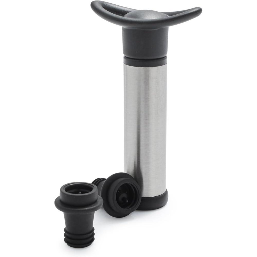 imageSur La Table 3Piece Wine Pump Set Stainless Steel