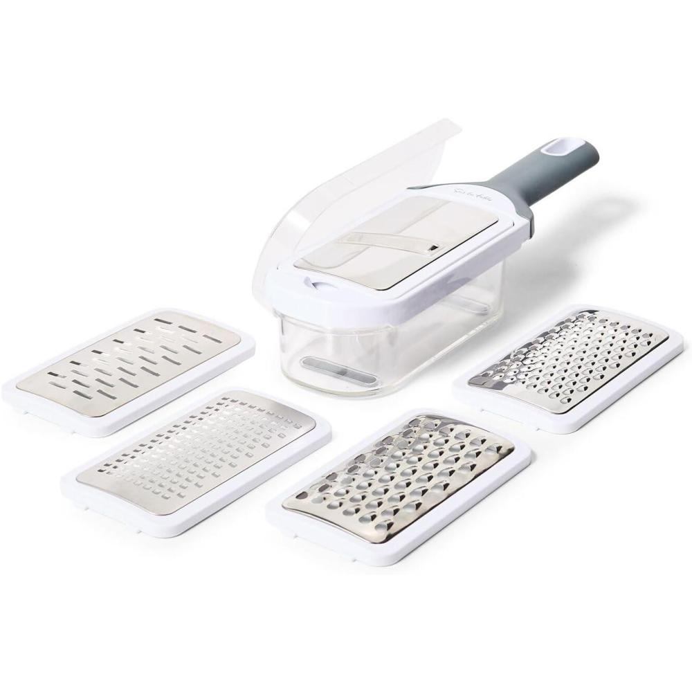 imageSur La Table 5In1 Grate amp Slice Set White