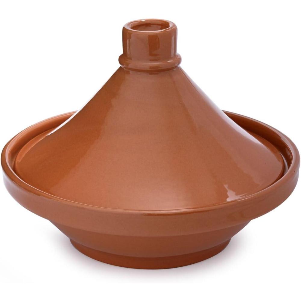 imageSur La Table 85 Glazed Moroccan Terra Cotta Ceramic Tagine Pot