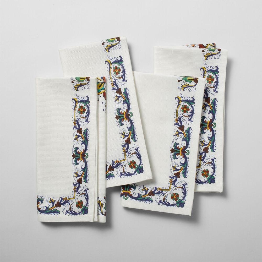 imageSur La Table Deruta Napkins Set of 4 White