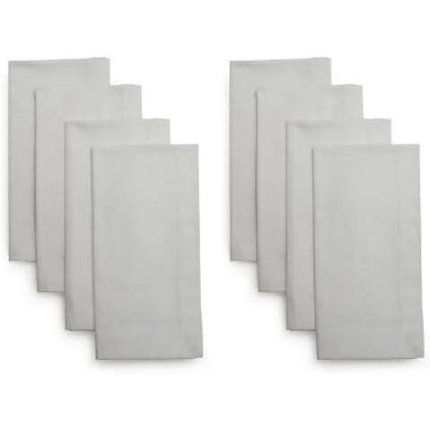 imageSur La Table Herringbone Napkins Set of 8 White