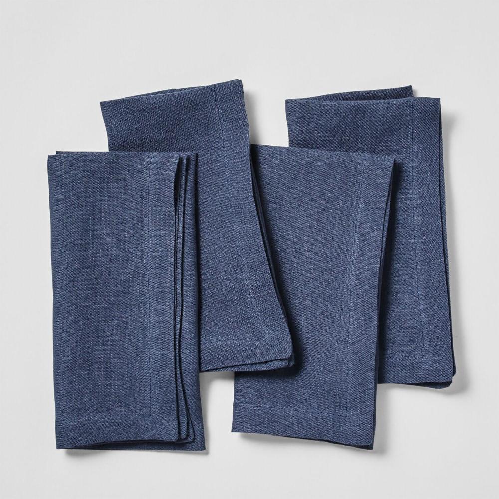 imageSur La Table Linen Napkins Set of 4 BlueIndigo