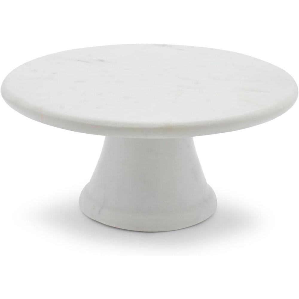imageSur La Table Marble Cake Stand White