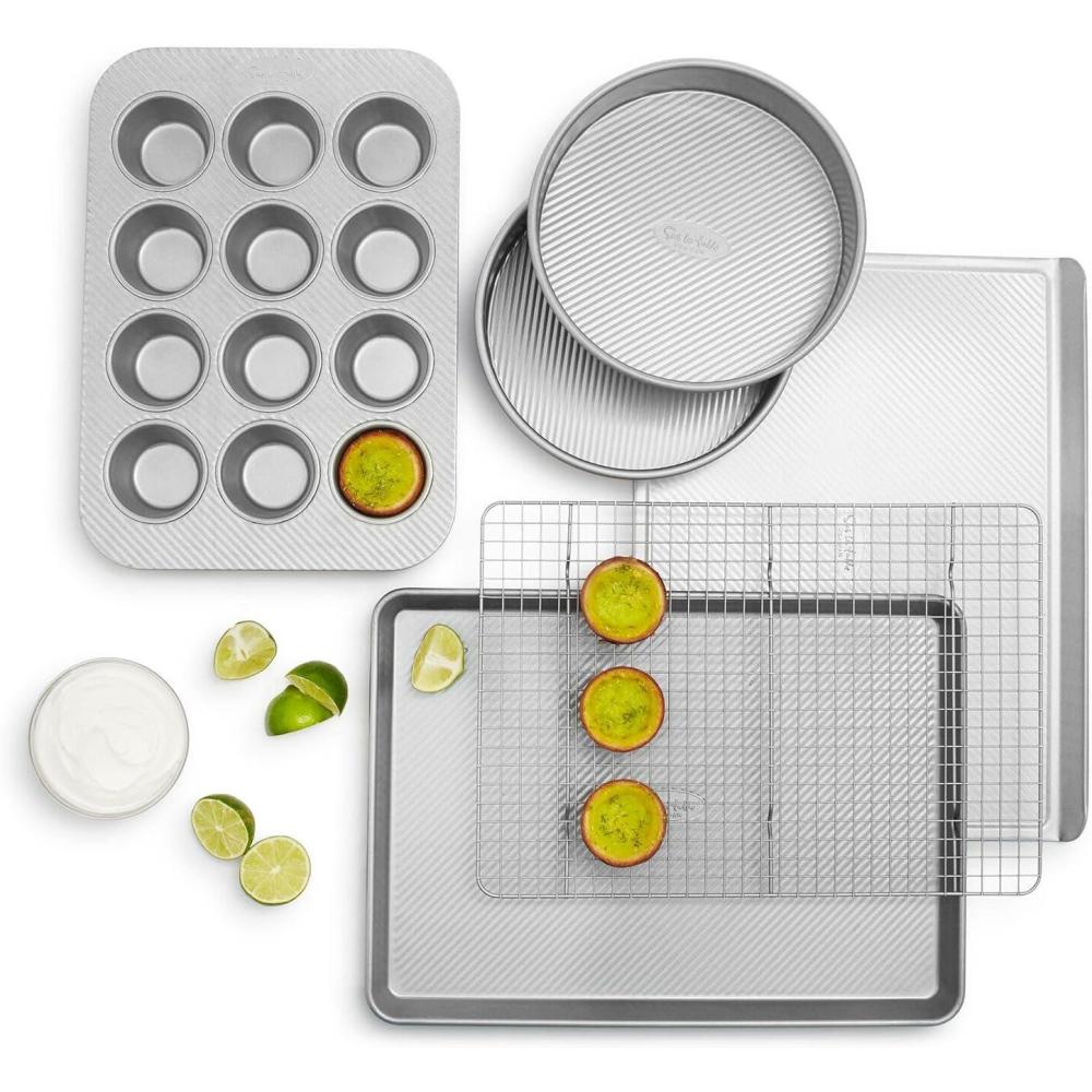 imageSur La Table Platinum Pro Bakeware Set of 6 Gray