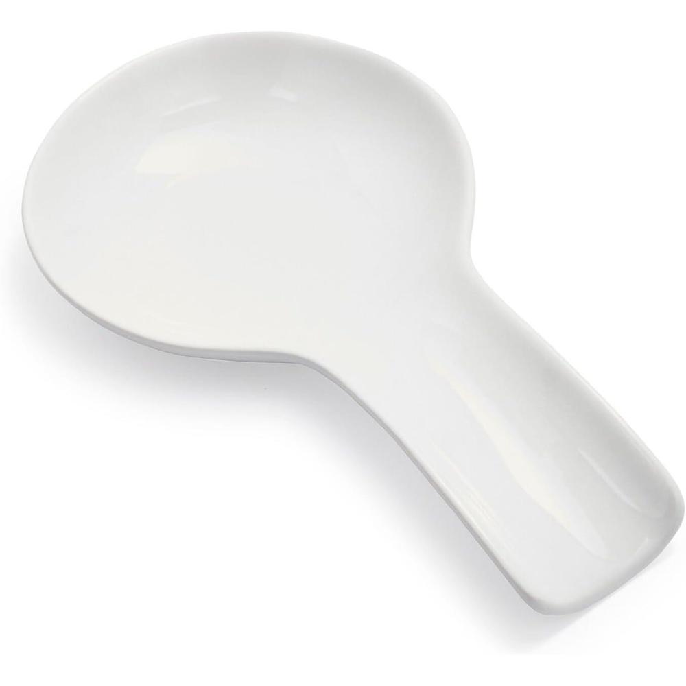 imageSur La Table Porcelain Spoon Rest White