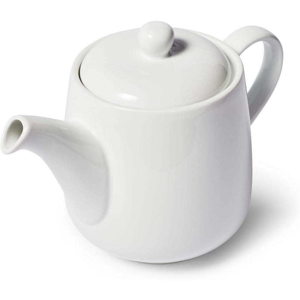 imageSur La Table Porcelain Teapot 59 cups White