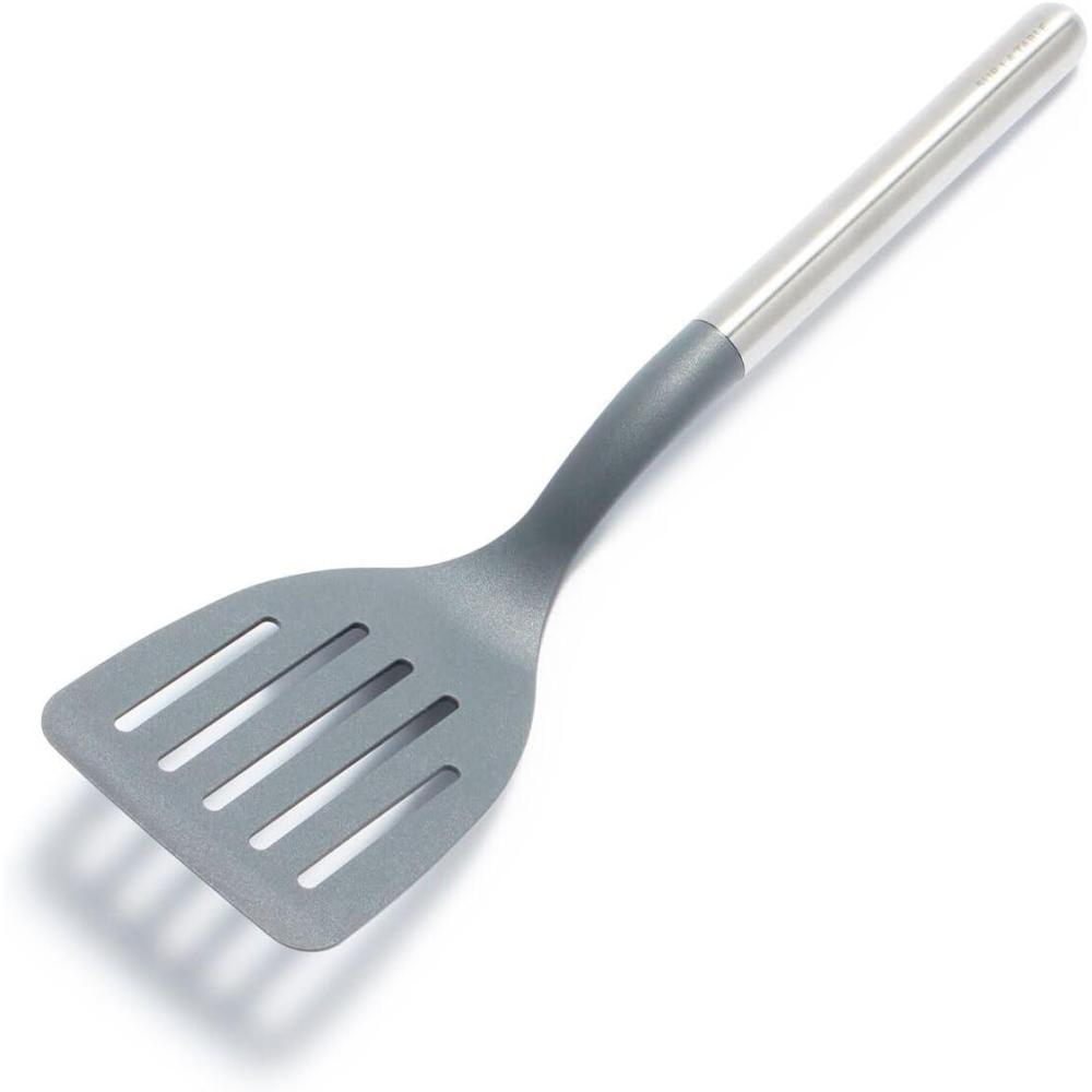 imageSur La Table Slotted Turner 132 HeatResistant Nylon Cooking Tool for Prep Flipping and Serving
