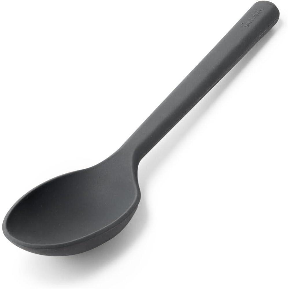 imageSur La Table Small Silicone Spoon Dark RedGray