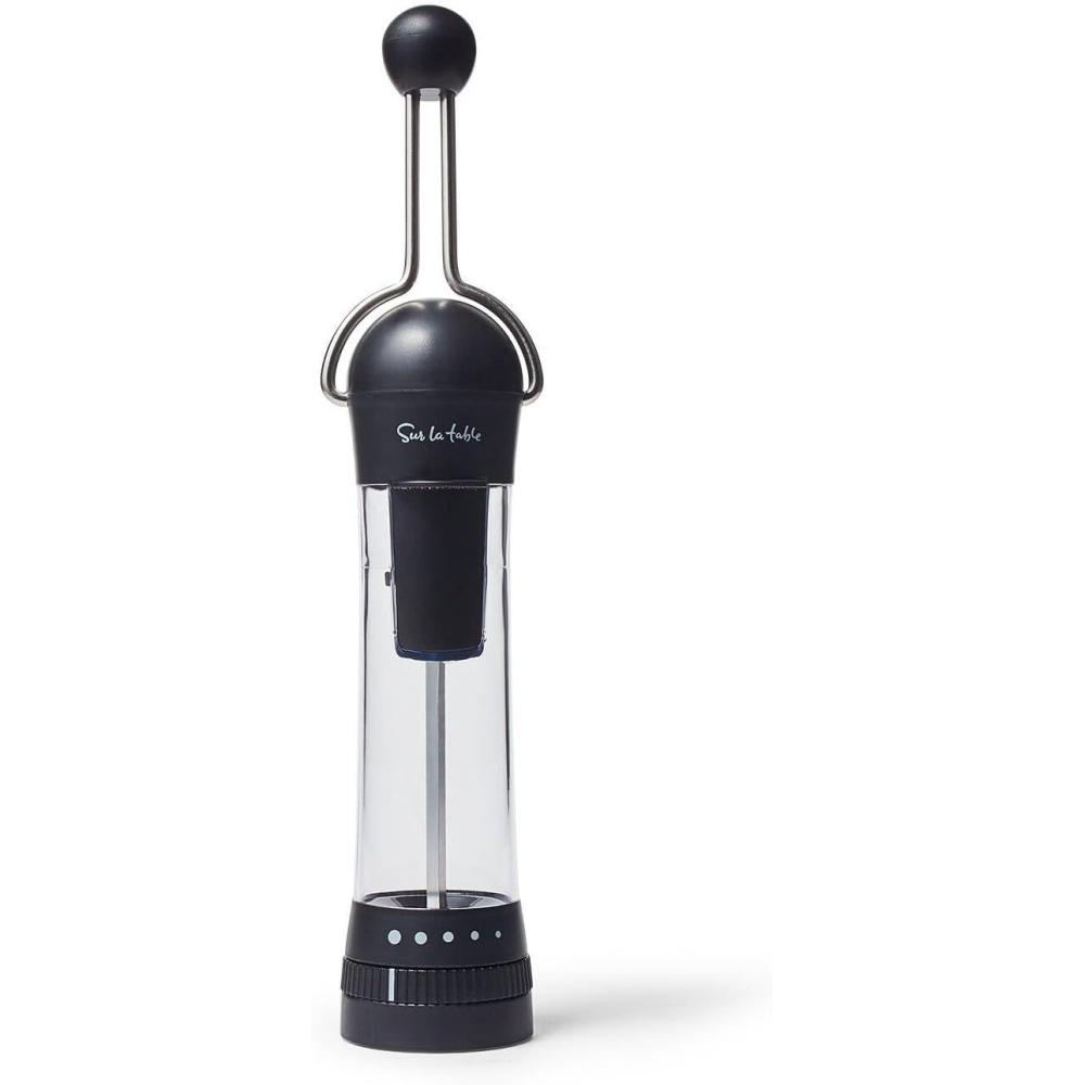 imageSur La Table Spice XL Ratchet Mill Grinder with 5 Adjustable Coarse settings 34 cup Capacity BlackBlack