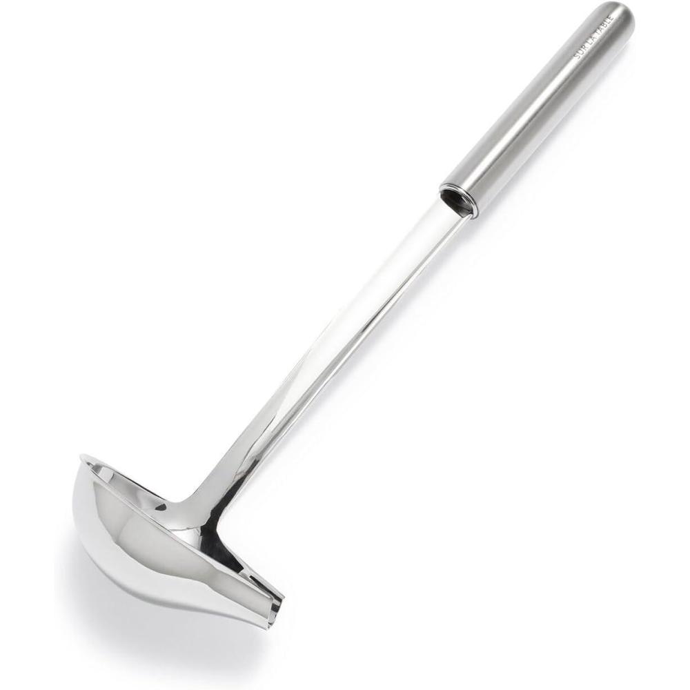 imageSur La Table Stainless Steel Ladle with Pour Spout Silver