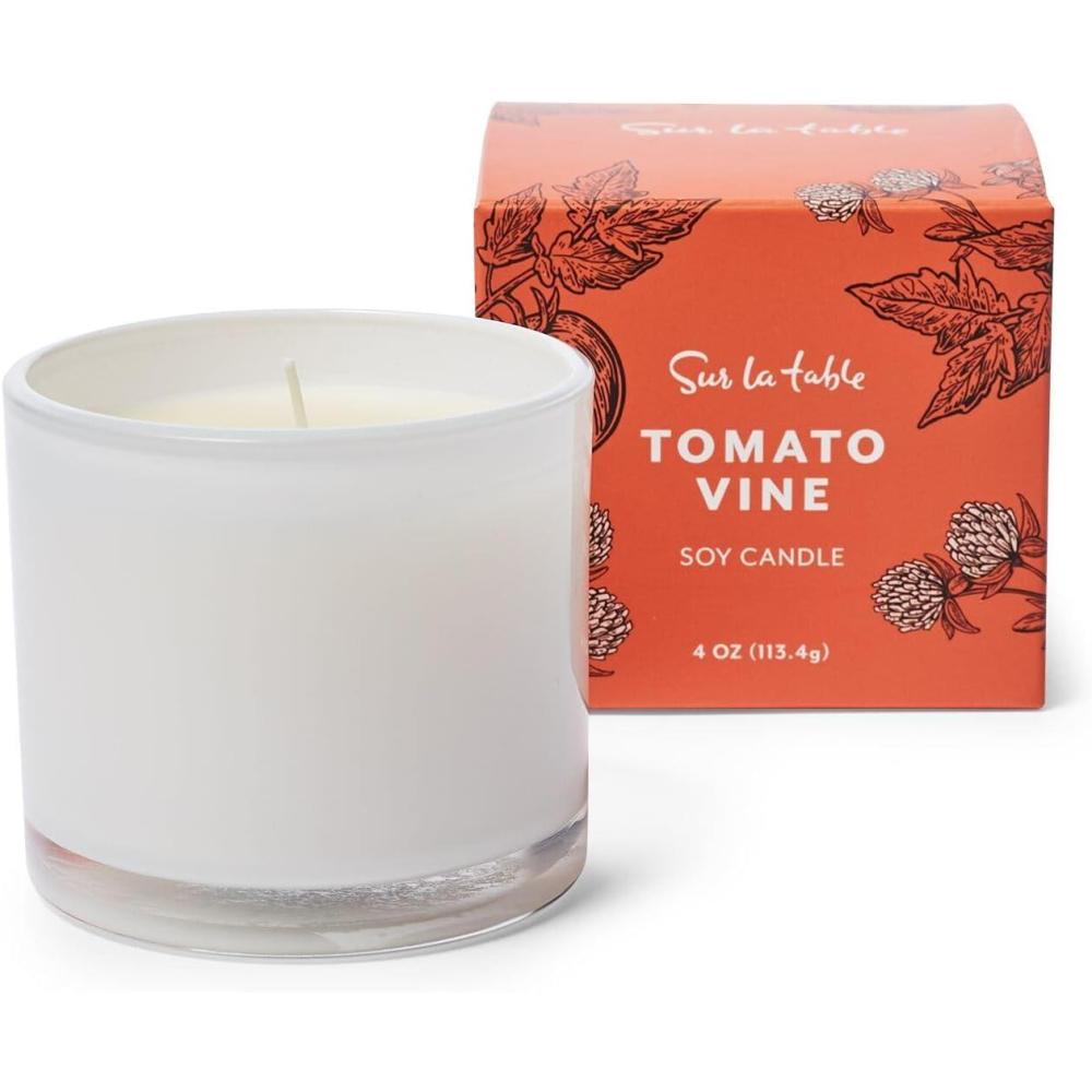 imageSur La Table Tomato Vine Candle White