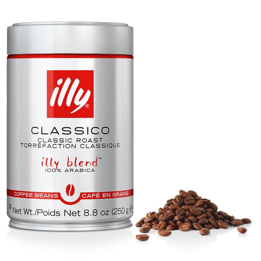 imageilly Whole Bean Coffee  Perfectly Roasted  Colombia Medium Roast  Smooth Taste Notes of Fruit  Fruit Notes  100 Arabica Beans  No Preservatives  88 OunceClassico Medium Roast