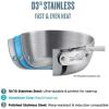 All-Clad D3 Stainless Steel Anniversary Casserole, 4 qt.