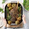 All-Clad Stainless Steel Roasting Pan with Nonstick Rack, Silver