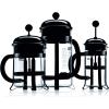 Bodum 34oz Chambord French Press Coffee Maker, High-Heat Borosilicate Glass, Stainless Steel, Copper – Made in Portugal(Chrome)