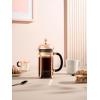 Bodum 34oz Chambord French Press Coffee Maker, High-Heat Borosilicate Glass, Stainless Steel, Copper – Made in Portugal(Copper)
