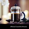 Bodum 34oz Chambord French Press Coffee Maker, High-Heat Borosilicate Glass, Stainless Steel, Copper – Made in Portugal(Gold)