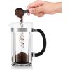 Bodum 34oz Chambord French Press Coffee Maker, High-Heat Borosilicate Glass, Stainless Steel, Copper – Made in Portugal(Polished)