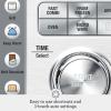 Breville BMO870BSS Combi Wave 3-in-1 Microwave, Air Fryer and Convection Oven, Brushed Stainless Steel(Black Stainless Steel)