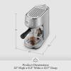 Breville Bambino Espresso Machine BES450BSS, Brushed Stainless Steel(Brushed Stainless Steel)