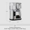 Breville Luxe Drip Coffee Machine, Brushed Stainless Steel, Thermal Carafe, BDC465BSS(Brushed Stainless Steel)