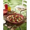 Emile Henry 14″ Large Pizza Stone | Charcoal(Burgundy)