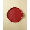 Emile Henry 14″ Large Pizza Stone | Charcoal(Burgundy)