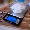 Escali Nutro Digital Food Scale, Multi-Functional Kitchen Appliance, Precise Weight Measuring and Portion Control, Baking and Cooking Made Simple, Stainless Steel Platform, Black, 1 Unit(Black)