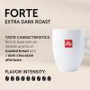 Illy Classico Ground Espresso Coffee, Medium Roast Roast With Notes Of Chocolate & Caramel, 100% Arabica, 8.8 Ounce (Pack Of 1)(Forte Extra Dark Roast Ground Drip)