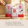 Illy Classico Ground Espresso Coffee, Medium Roast Roast With Notes Of Chocolate & Caramel, 100% Arabica, 8.8 Ounce (Pack Of 1)(Intenso Bold Roast Ground Moka)