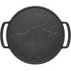 Le Creuset Alpine Outdoor Collection Enameled Cast Iron Square Grill Basket, 12″(Pizza Pan)
