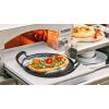 Le Creuset Alpine Outdoor Collection Enameled Cast Iron Square Grill Basket, 12″(Pizza Pan)
