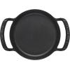 Le Creuset Alpine Outdoor Collection Enameled Cast Iron Square Grill Basket, 12″(Skillet)