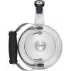 Le Creuset Enamel On Steel Demi Tea Kettle with Metal Finishes, 1.25 qt., Flame(Stainless Steel)