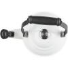 Le Creuset Enamel On Steel Demi Tea Kettle with Metal Finishes, 1.25 qt., Flame(White)