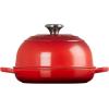 Le Creuset Enameled Cast Iron Bread Oven, White(Cerise)
