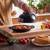 Le Creuset Enameled Cast Iron Bread Oven, White(Licorice)