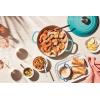Le Creuset Enameled Cast Iron Signature Braiser, 3.5 qt., Cerise(Caribbean)