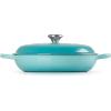 Le Creuset Enameled Cast Iron Signature Braiser, 3.5 qt., Cerise(Caribbean)