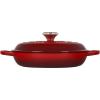 Le Creuset Enameled Cast Iron Signature Braiser, 3.5 qt., Cerise(Cerise)
