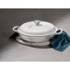 Le Creuset Enameled Cast Iron Signature Braiser, 3.5 qt., Cerise(Marble)