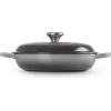 Le Creuset Enameled Cast Iron Signature Braiser, 3.5 qt., Cerise(Oyster)