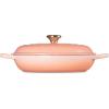 Le Creuset Enameled Cast Iron Signature Braiser, 3.5 qt., Cerise(Peche)