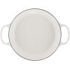 Le Creuset Enameled Cast Iron Signature Braiser, 3.5 qt., Cerise(White)