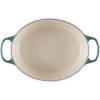 Le Creuset Enameled Cast Iron Signature Oval Dutch Oven, 9.5 qt., Cerise(Artichaut)