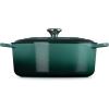 Le Creuset Enameled Cast Iron Signature Oval Dutch Oven, 9.5 qt., Cerise(Artichaut)
